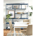 Modern Foshay Bookcase 15d 32W 86H in Cognac P45657