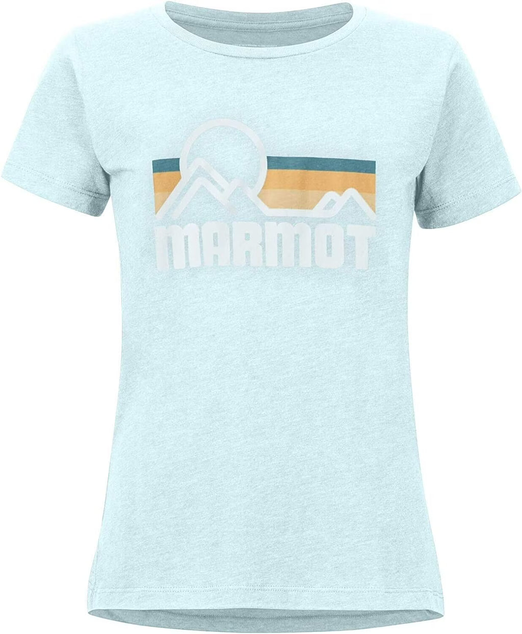 Women's Coastal Tee Corydalis Blue Heather XS A2438