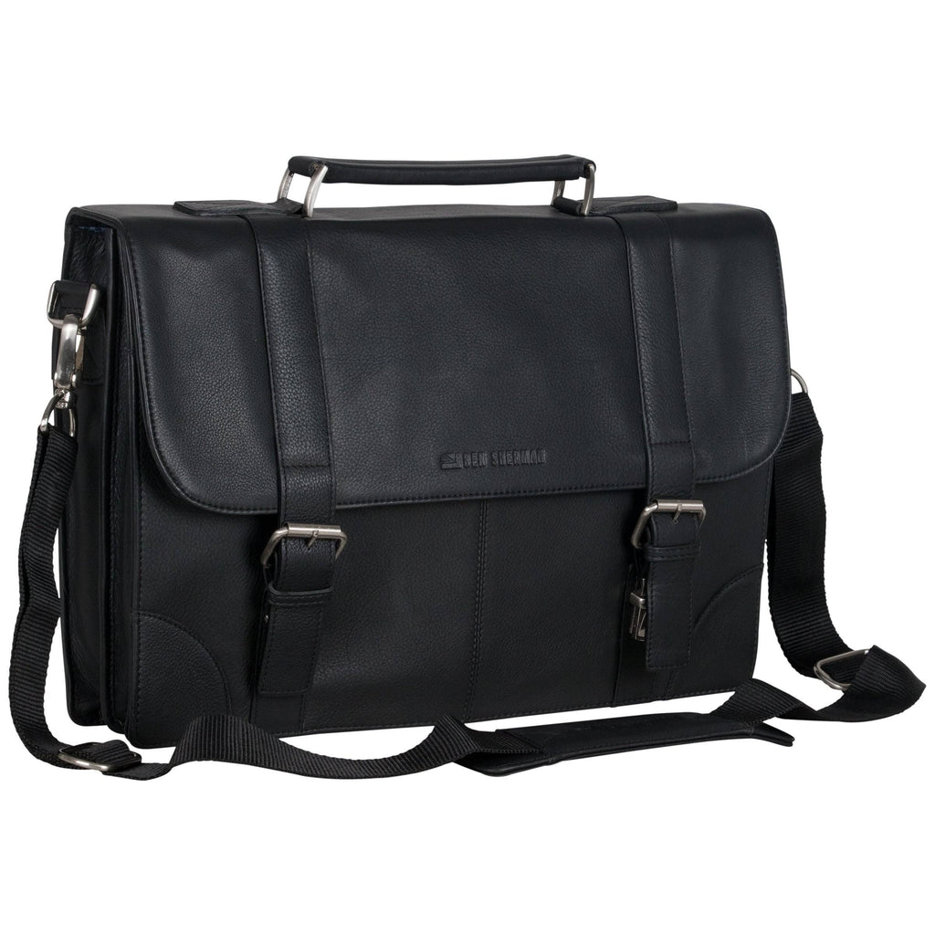 Brown Leather Laptop Portfolio N28596