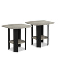2 Pack French Oak Grey End Table I37007