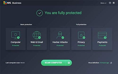 Antivirus protection for PCs, emails, servers & network, 5 Devices, 1 Year S7222