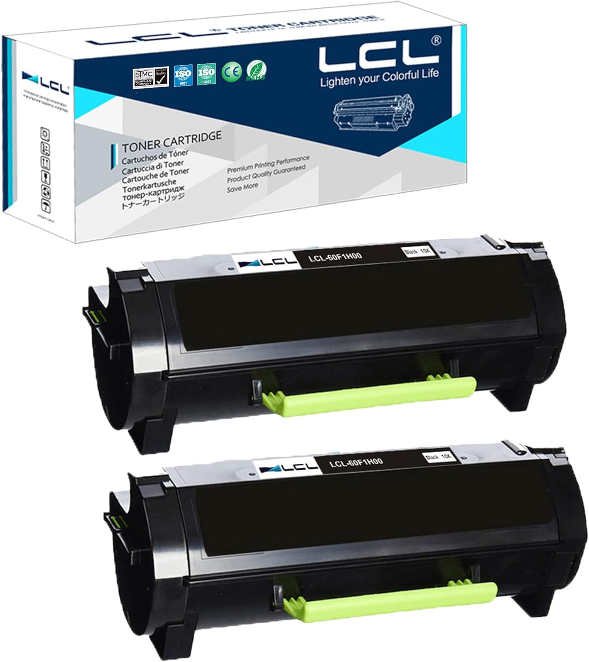 2-Pack Black Compatible Toner Cartridge X4093