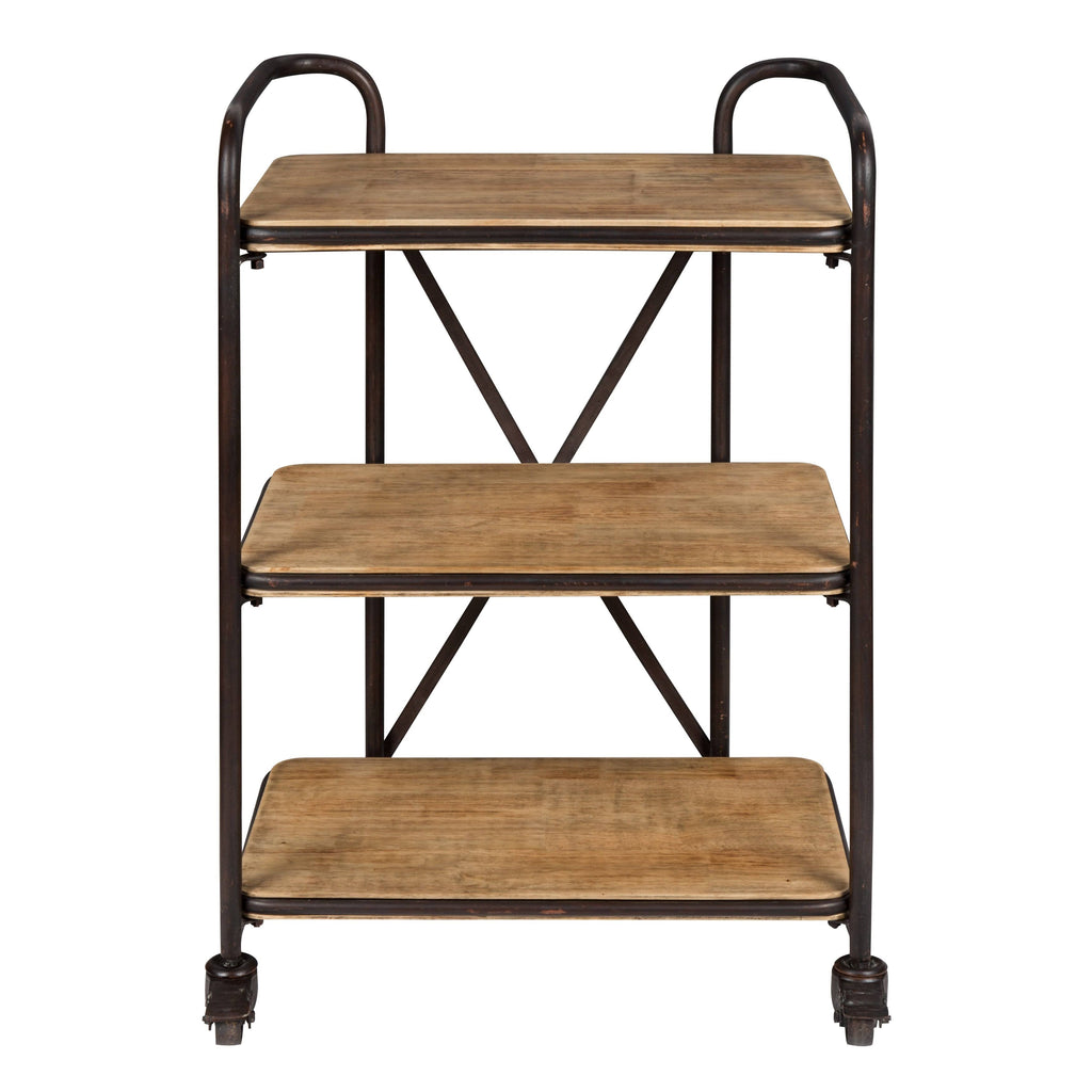 3 Tiered Rolling Bar Cart C7224