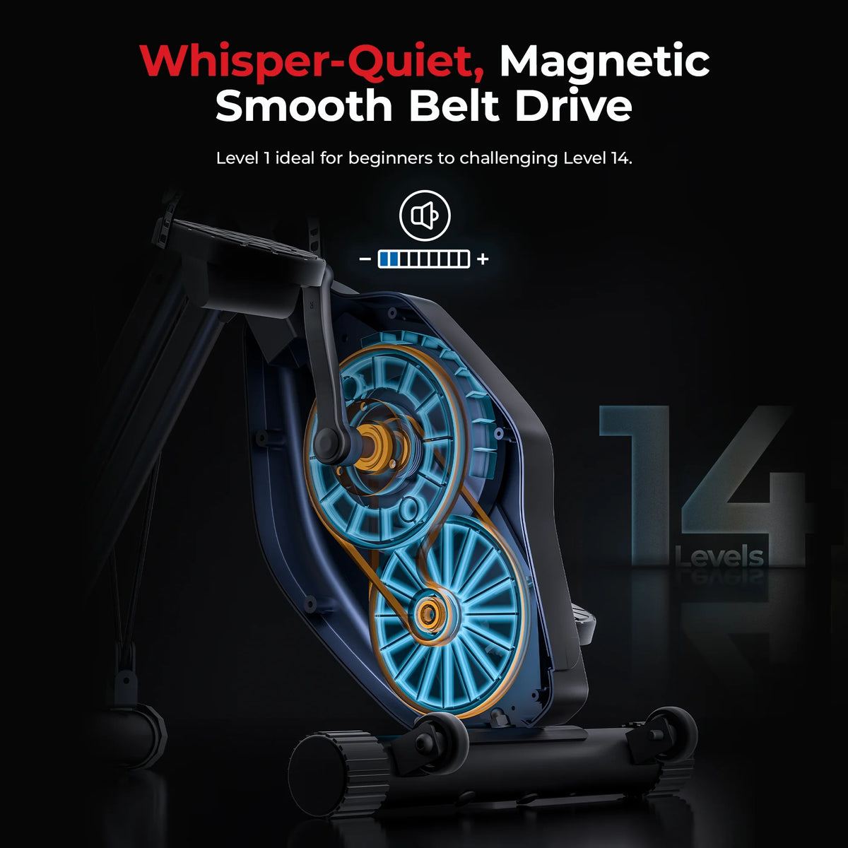 Foldable Magnetic X-Bike L1718