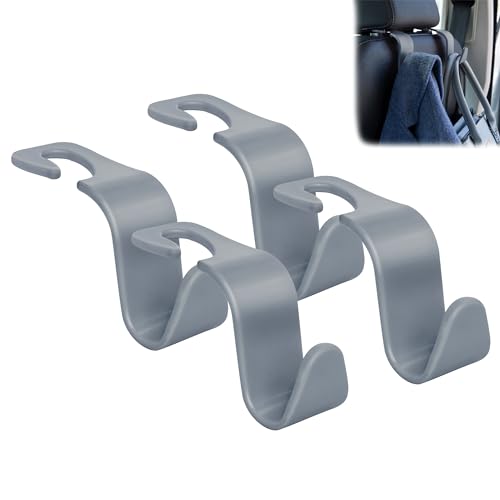 Car Seat Headrest Hook 4 Pack Black L269129
