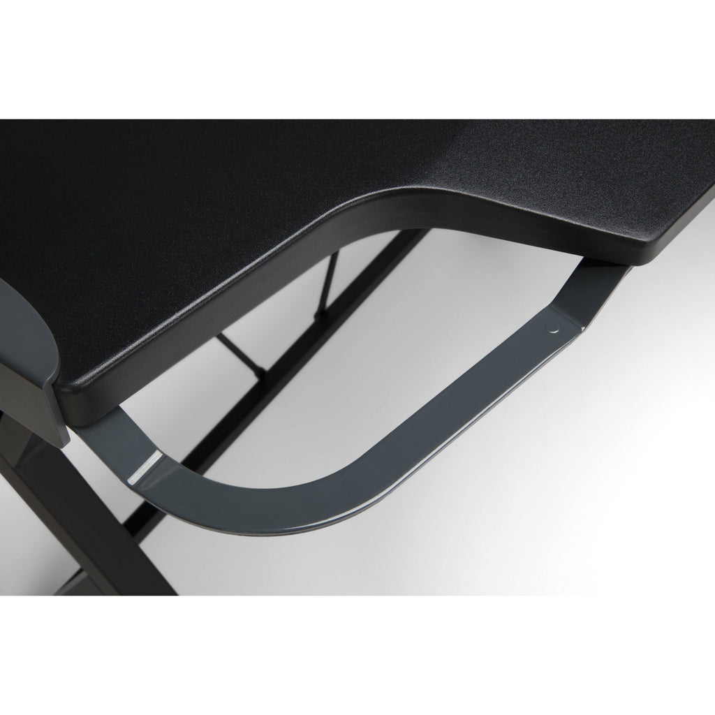 Grey L Shaped Gaming Desk P8209