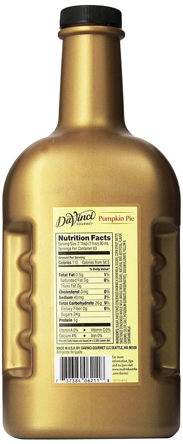 Pumpkin Pie Sauce, 64 Ounce Bottle E77885
