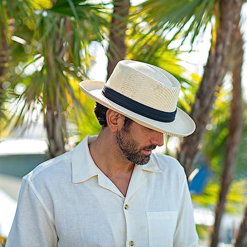 Straw Hat with 3" Brim Y15484