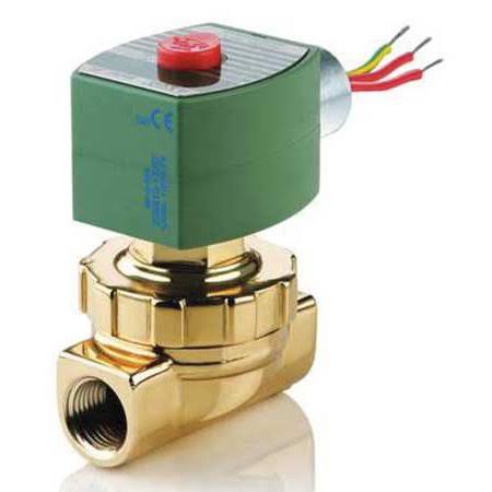 3/8 inch NPT 2-Way Steam & Hot Water Solenoid Valve 120VAC P3293