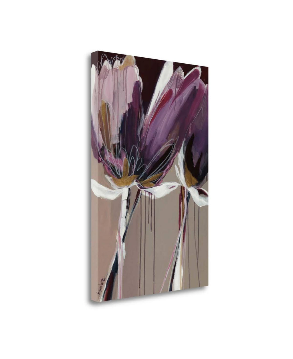 Aubergine Giclee Print on Gallery Wrap Canvas H5183