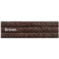 4 x 6 Brown Needle Rib Carpet Mat K6066