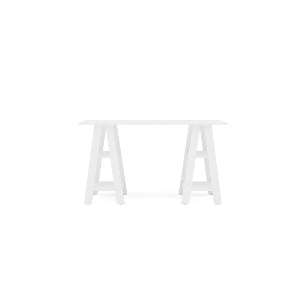 White Sawhorse Writing Desk E27867