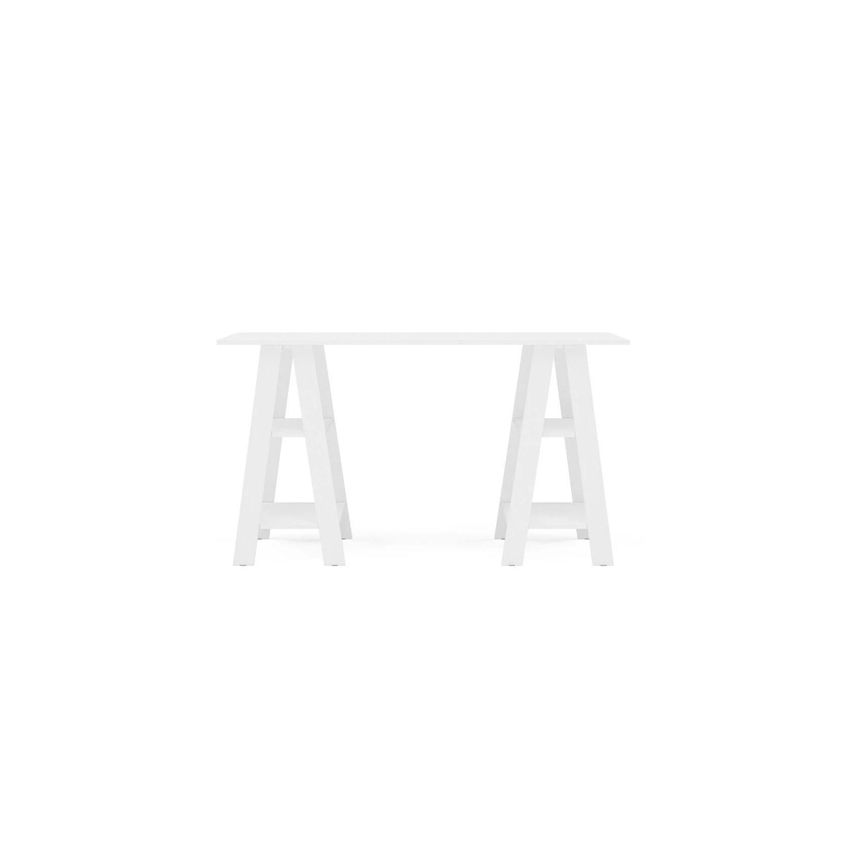 White Sawhorse Writing Desk E27867
