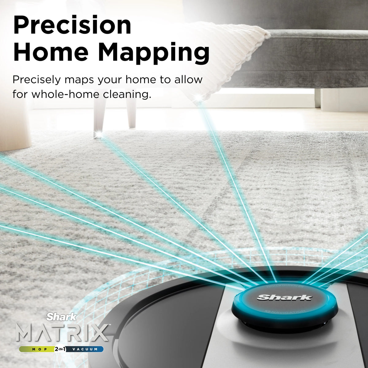 2-in-1 Robot Vacuum & Mop R789043