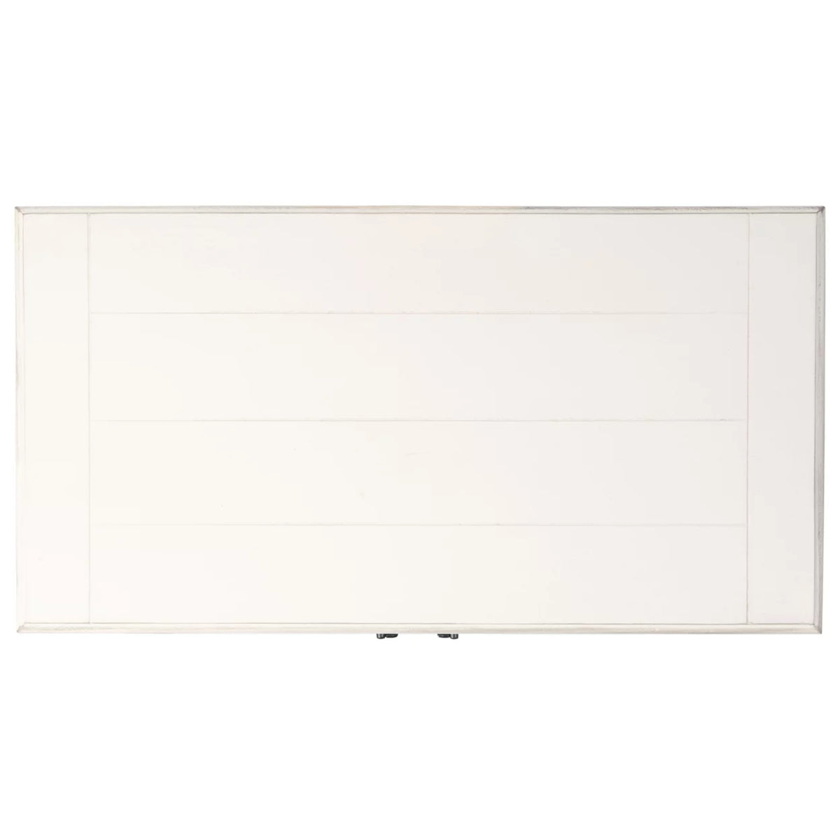 Distressed White Wood Console Table with Drawer P2578