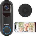 Video Doorbell Camera, 1080P Wireless Home Security Camera with Chime, Night Vision N3269