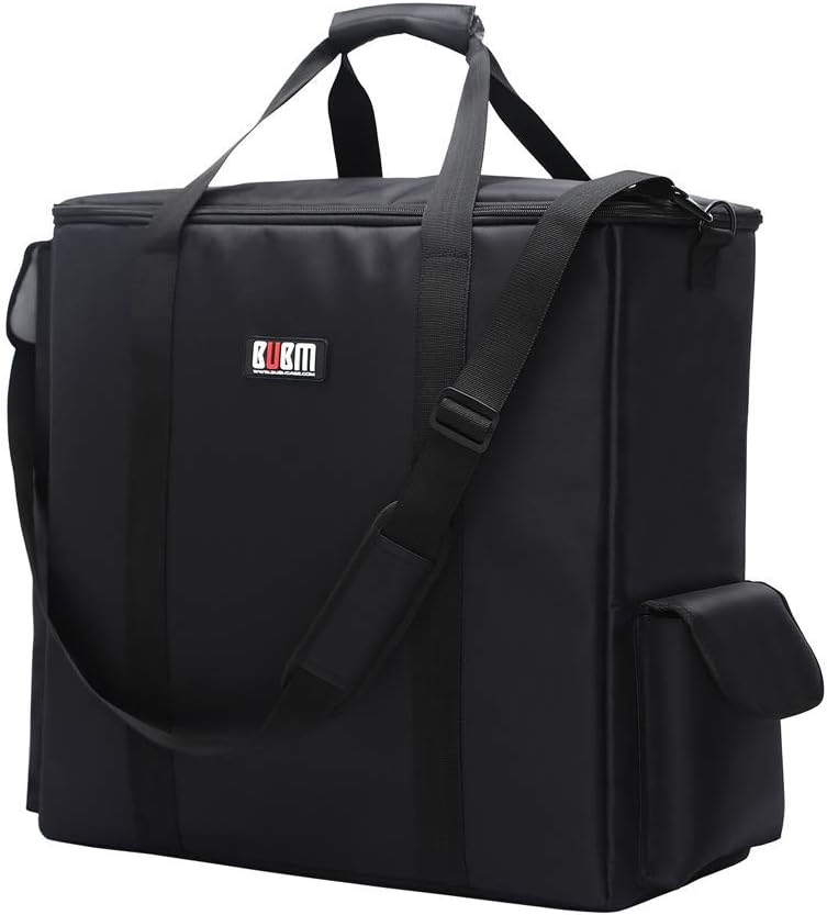 Padded Nylon Carrying Case for Computer Tower PC Chassis, Monitor, Keyboard, Cable and Mouse N199