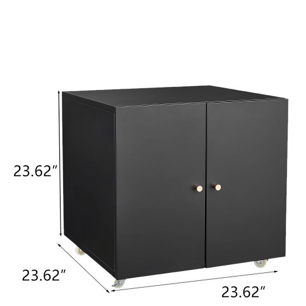White 2 Door Steel Copier Cabinet V7489