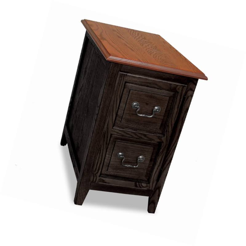 Slate Black Shaker Cabinet End Table X773