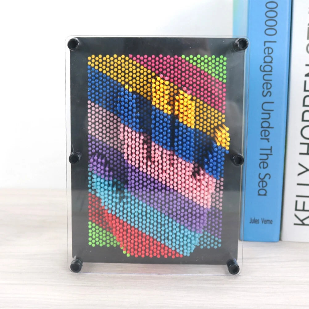 Plastic 3D Pin Art Handprint Toy I25392