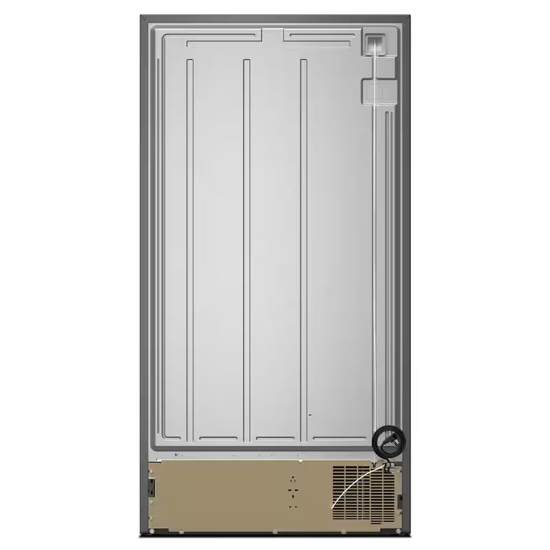36 in. 25 cu. ft. Side-by-Side Refrigerator in Black B544