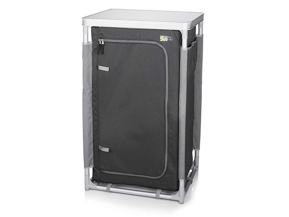 Travel Camping Cupboard with 4 Adjustable Feet and 3 Layers T92181