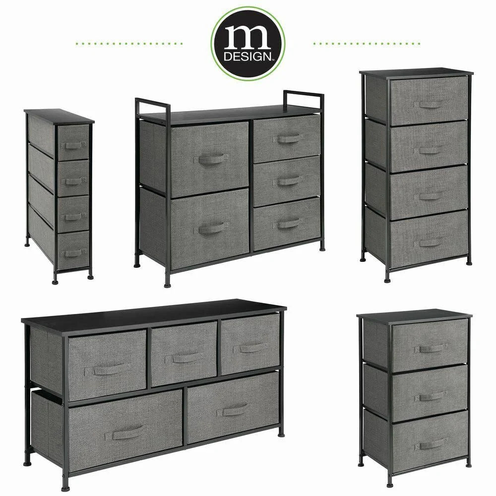 Coffee Espresso 3 Drawer Dresser Storage Tower G366498