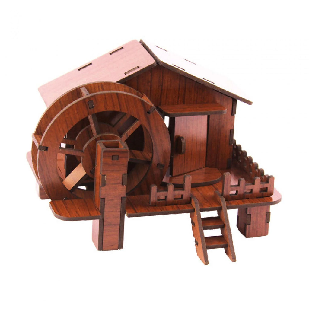 3D Wooden Puzzle House Construction Toy DIY Craft Learning Toy O776617