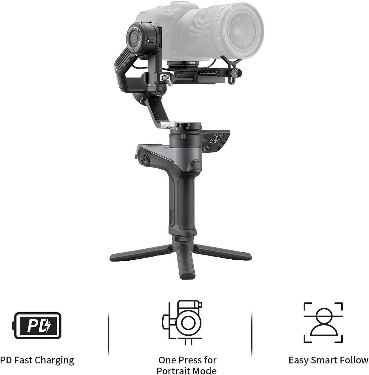 3-Axis Handheld Gimbal Stabilizer for Mirrorless Cameras N746973