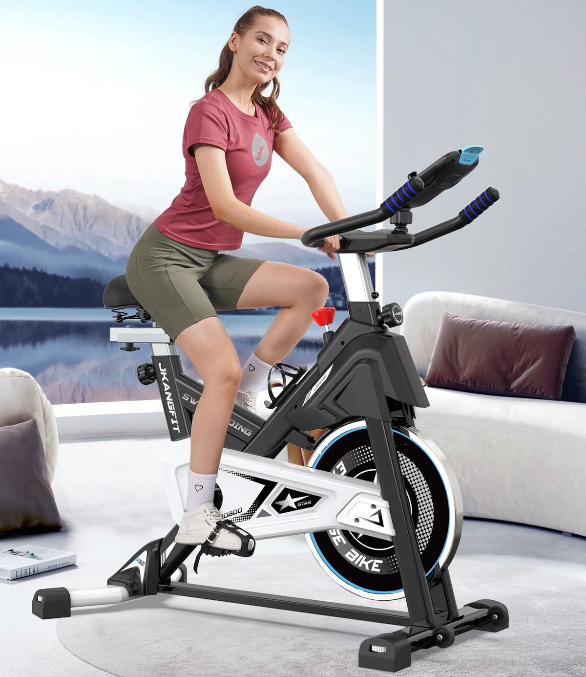 Magnetic Exercise Bike Indoor Stationary Bike J551