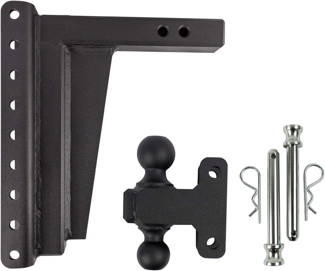2" Adjustable Extreme Duty Trailer Hitch with Dual Ball B20600