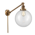Brushed Brass Swing Arm Lamp Q798