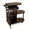 Espresso Beechwood Entertainment Cart J333152