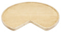 28x22 Wood Kidney Lazy Susan Shelf U50966