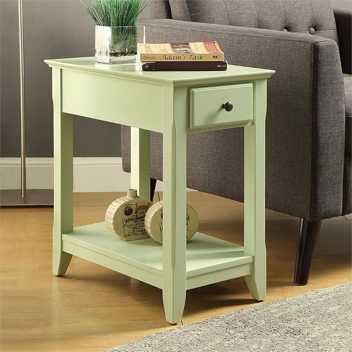 End Table in Light Green B64874