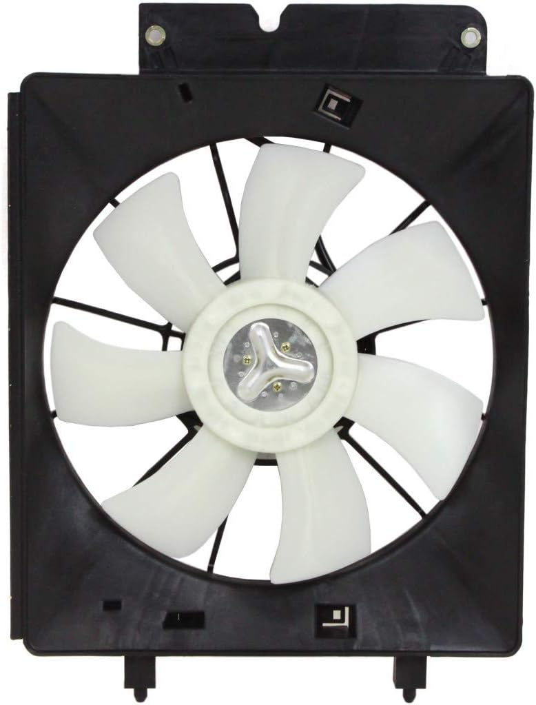 Cooling Fan Assembly and A/C Condenser Pack of 2 E200