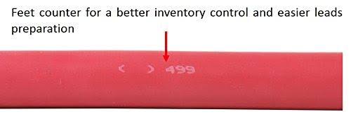 Red 4 Gauge AWG Welding Cable 50 Feet F751432