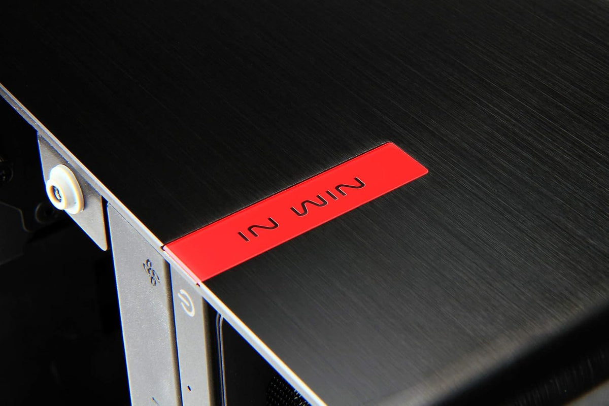 Tempered Glass Mini-ITX Tower Computer Case (901 Black) F41353