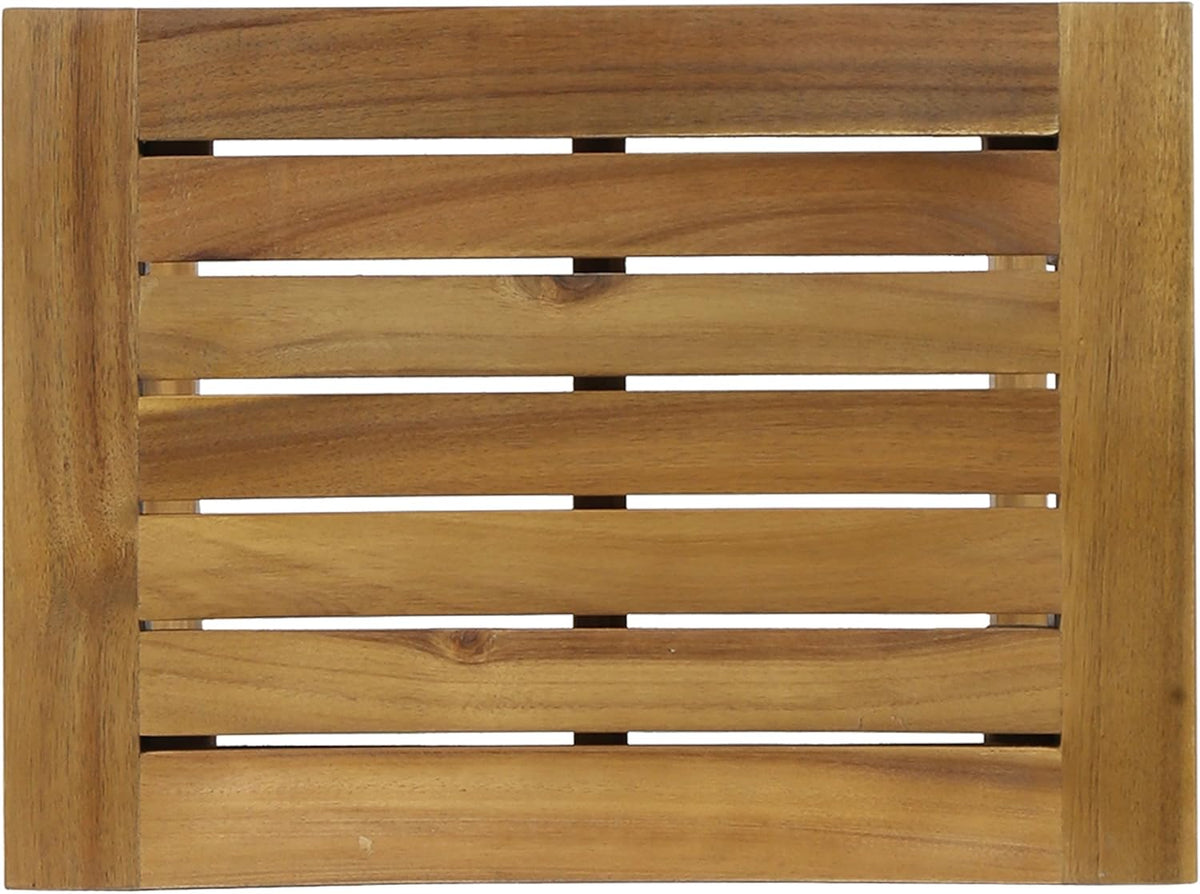 2-Pcs Set Acacia Wood Barstools B874