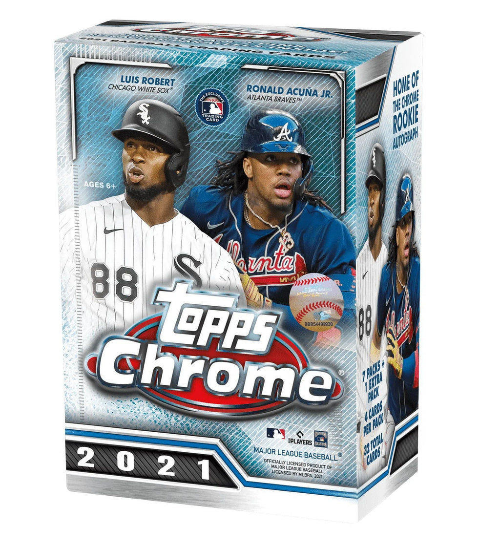 MLB Baseball Trading Cards Blaster Box - 8 Packs L91114