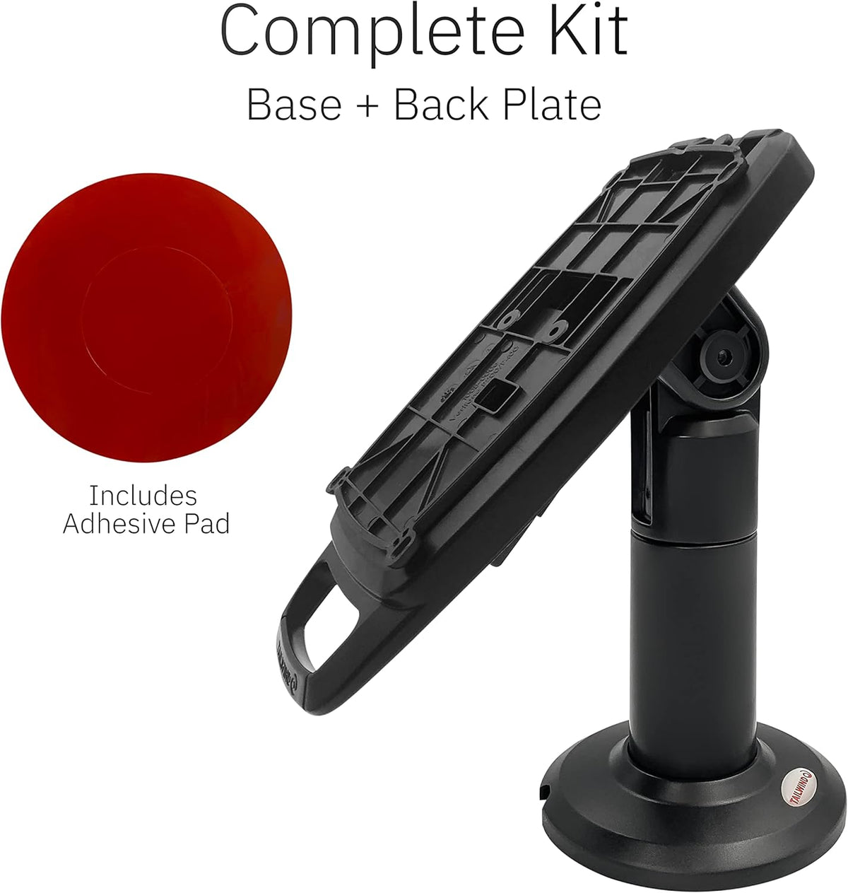 Black Pack of 2 PIN Pad Pole Mount Stand H598477