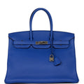 Pre-owned Togo Leather Handbag D12169