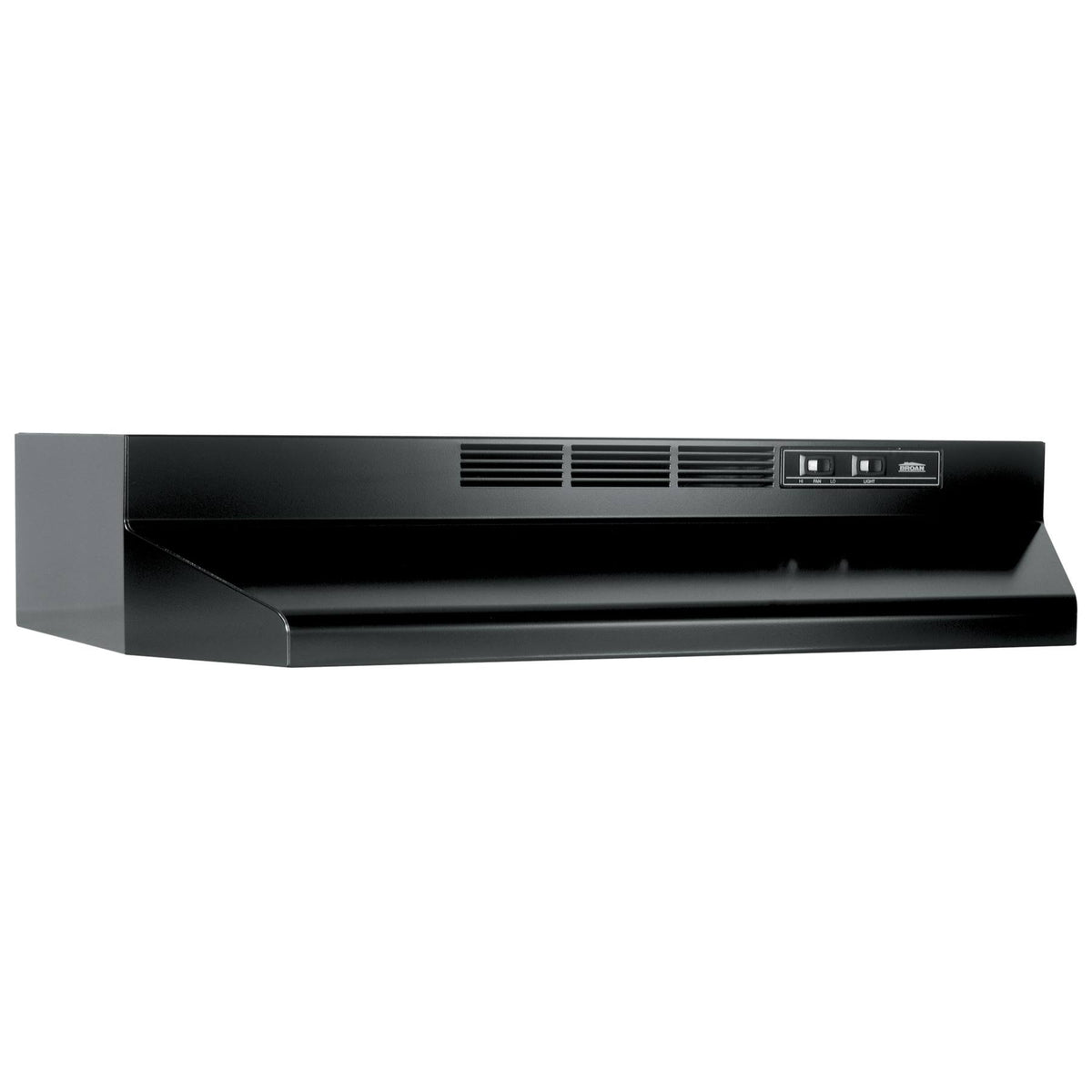 30 Ductless Under Cabinet Range Hood, Black T2959