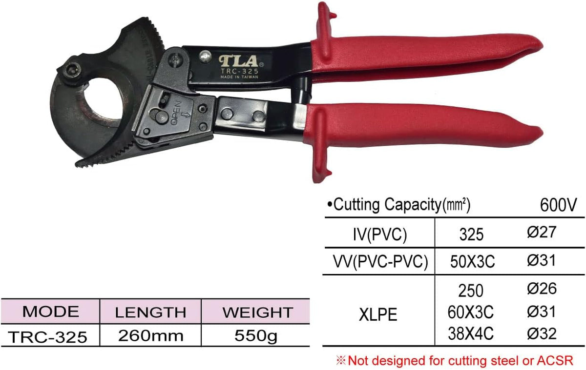 Ratchet Cable Wire Cutter B9849
