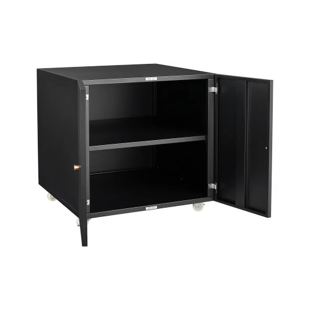 White 2 Door Steel Copier Cabinet V7489