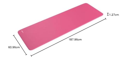 1/2 Inch Extra Thick Exercise Yoga Mat with Carrying Strap N96961