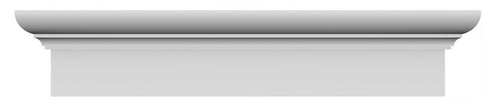 126x22 Bottom Width x 130 3/4x22 Top Width x 6 1/4x22H x 1 3/4x22P Crosshead Z7045