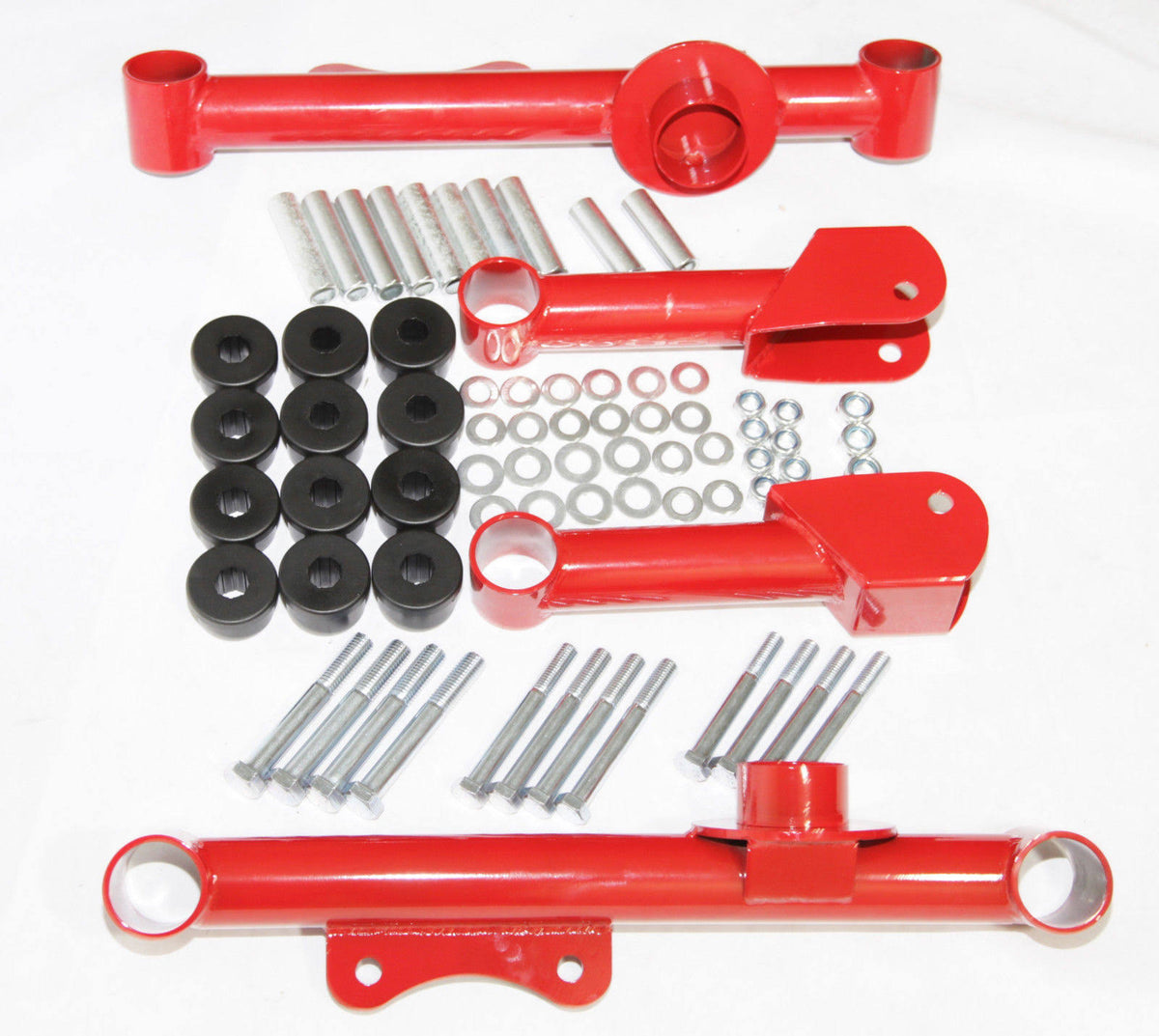 Red Tubular Control Arms for Ford Mustang L914078