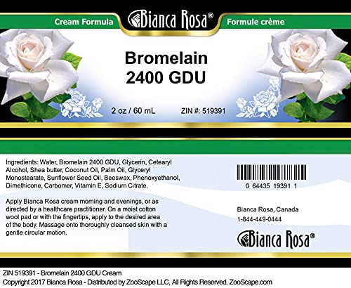 2 oz Bromelain Cream - 2 Pack R426309