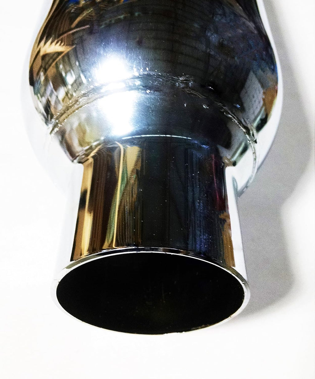 Chrome Plated Exhaust Tip 6 X 18 2.5 Inlet U67408